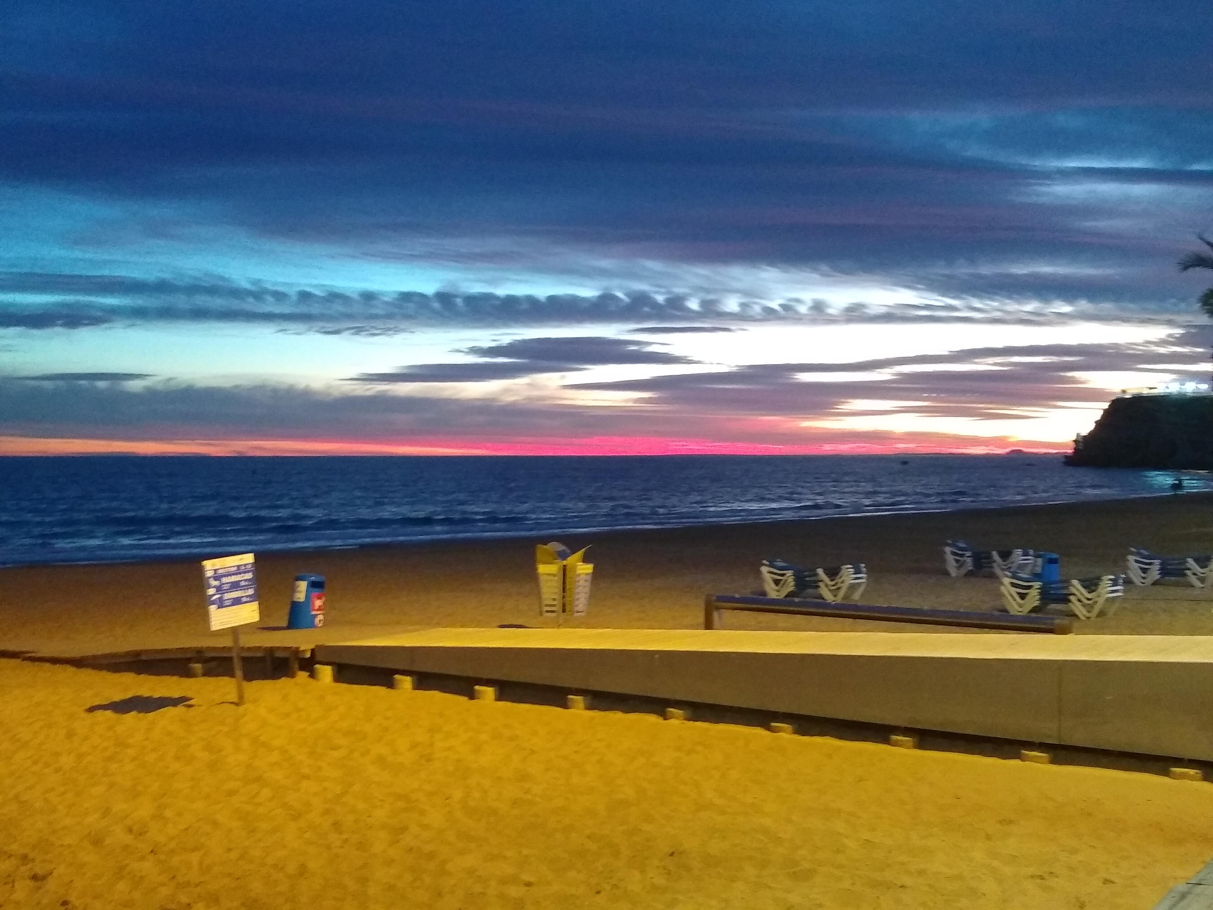 Benidorm sunset